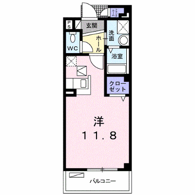 プリムローズ 401【管理NO：1-011427901-04010】 ★家具家電は申し込み後に搬入します★ ★2026年09月中旬入居可能★の外観画像