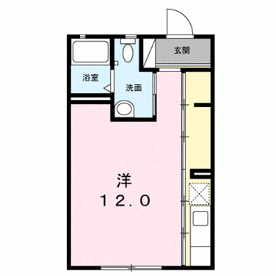 プランドール野中Ａ 201【管理NO：1-099304101-02010】 ★家具家電は申し込み後に搬入します★ ★2026年09月中旬入居可能★の外観画像