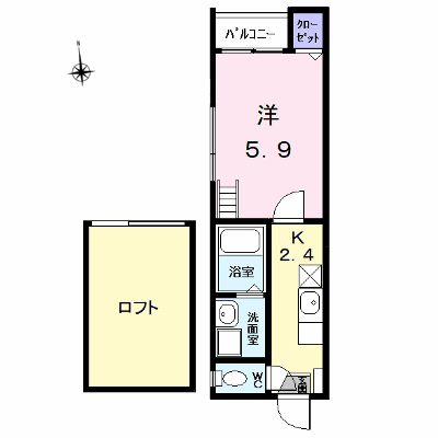 アビー・ロード 103【管理NO：1-099395501-01030】 ★家具家電は申し込み後に搬入します★ ★2026年11月中旬入居可能★の外観画像