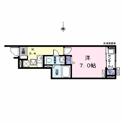 サン・ノーブル 103【管理NO：1-021223401-01030】 ★家具家電は申し込み後に搬入します★ ★2026年10月中旬入居可能★の外観画像