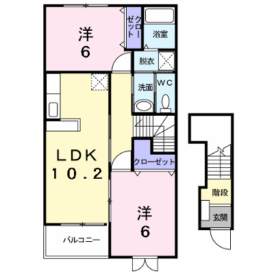 ノース　リバー 201【管理NO：1-015724701-02010】 ★家具家電は申し込み後に搬入します★ ★2026年10月中旬入居可能★の外観画像