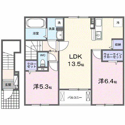 サニアベル 204【管理NO：1-028701201-02040】 ★家具家電は申し込み後に搬入します★ ★2027年01月下旬入居可能★の外観画像