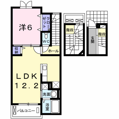 玲巧ハイツ八丁 303【管理NO：1-017360101-03030】 ★家具家電は申し込み後に搬入します★ ★2026年09月中旬入居可能★の外観画像