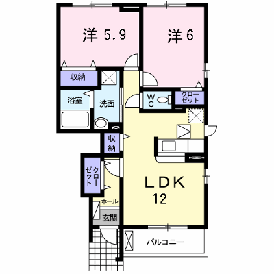 ジュピター 102【管理NO：1-015215701-01020】 ★家具家電は申し込み後に搬入します★ ★2026年09月中旬入居可能★の外観画像