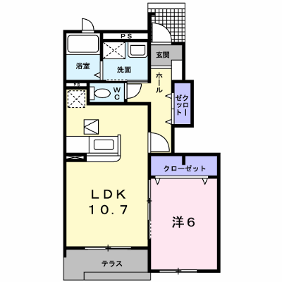 フォーシーズン　Ｅ棟 102【管理NO：1-016228801-01020】 ★家具家電は申し込み後に搬入します★ ★2026年09月中旬入居可能★の外観画像