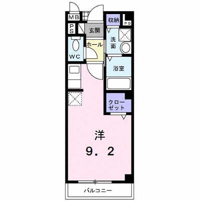 サンライズ栄和 206【管理NO：1-011904401-02050】 ★家具家電は申し込み後に搬入します★ ★2026年09月中旬入居可能★の外観画像