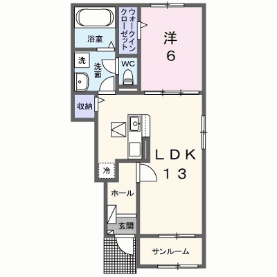 ジェダイト 106【管理NO：1-026764501-01050】 ★家具家電は申し込み後に搬入します★ ★2026年09月中旬入居可能★の外観画像