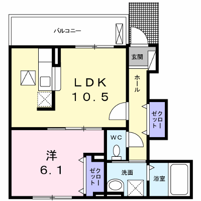 ビューテラス 101【管理NO：1-019441101-01010】 ★家具家電は申し込み後に搬入します★の外観画像