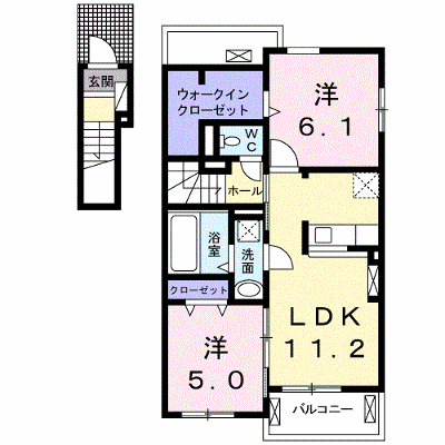 ハイソラーレ　Ⅲ 201【管理NO：1-024201303-02010】 ★家具家電は申し込み後に搬入します★ ★2026年11月上旬入居可能★の外観画像