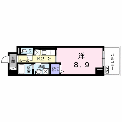 ソワ・リヴィエール 408【管理NO：1-020379401-04070】 ★家具家電は申し込み後に搬入します★ ★2026年09月下旬入居可能★の外観画像