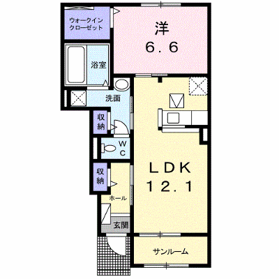 Ｓキャメロン　Ⅱ 102【管理NO：1-023771802-01020】 ★家具家電は申し込み後に搬入します★ ★2026年09月中旬入居可能★の外観画像