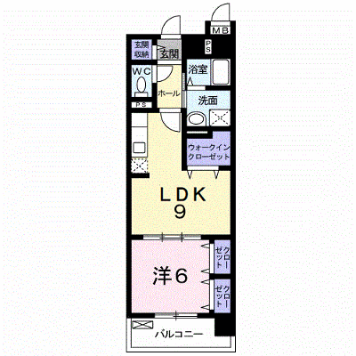 グラマシィー 403【管理NO：1-016246601-04030】 ★家具家電は申し込み後に搬入します★ ★2026年09月中旬入居可能★の外観画像