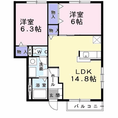 メゾン若葉　Ａ 103【管理NO：1-010824201-01030】 ★家具家電は申し込み後に搬入します★の外観画像