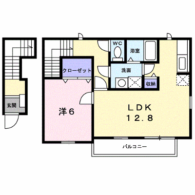 ラ　シャンテ 205【管理NO：1-013683801-02040】 ★家具家電は申し込み後に搬入します★ ★2026年09月中旬入居可能★の外観画像