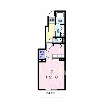グランデｙ　Ｂ 106【管理NO：1-014912502-01010】 ★家具家電は申し込み後に搬入します★ ★2026年09月中旬入居可能★の外観画像