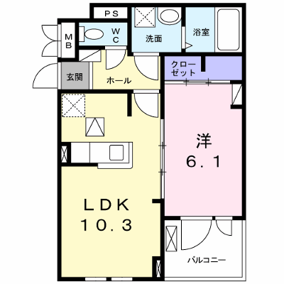 コンテ　ソレイユ 103【管理NO：1-024124901-01030】 ★家具家電は申し込み後に搬入します★ ★2026年09月下旬入居可能★の外観画像