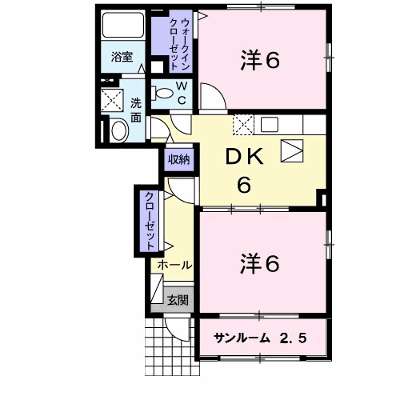 ライム２０ 105【管理NO：1-024393101-01040】 ★家具家電は申し込み後に搬入します★の外観画像
