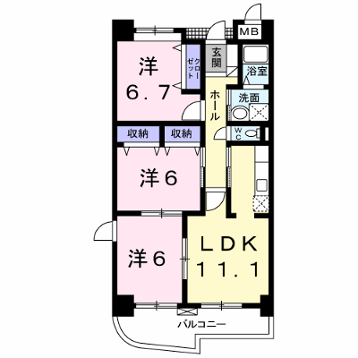 ジュンサンライト 505【管理NO：1-011398301-05040】 ★家具家電は申し込み後に搬入します★ ★2026年09月上旬入居可能★の外観画像