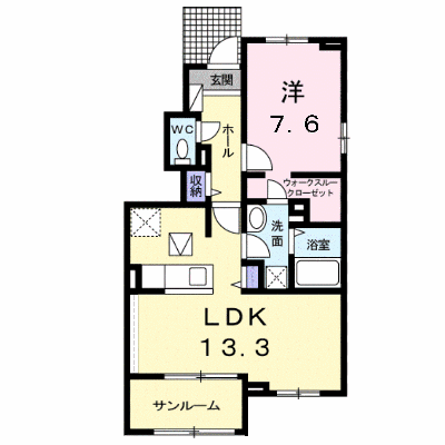 ブライト　スクエアⅢ　Ａ 101【管理NO：1-020879801-01010】 ★家具家電は申し込み後に搬入します★の外観画像