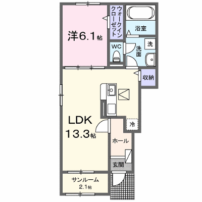 クレアールⅡ　Ａ 101【管理NO：1-027467001-01010】 ★家具家電は申し込み後に搬入します★ ★2026年10月中旬入居可能★の外観画像
