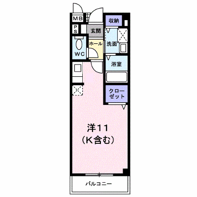 アヴェニール 101【管理NO：1-011096701-01010】 ★家具家電は申し込み後に搬入します★ ★2026年09月中旬入居可能★の外観画像