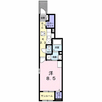 Ｍ’ｓ　ｇａｒｄｅｎ竹原中央Ⅰ 104【管理NO：1-024015001-01040】 ★家具家電は申し込み後に搬入します★ ★2026年10月中旬入居可能★の外観画像