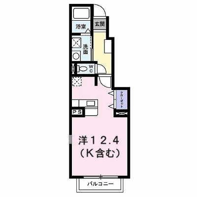 アルバーダＢ 102【管理NO：1-017163901-01020】 ★家具家電は申し込み後に搬入します★の外観画像