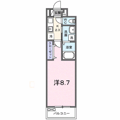 Ｂｏｓｃａｔｏ　Ｍ． 304【管理NO：1-027742801-03040】 ★家具家電は申し込み後に搬入します★ ★2026年09月中旬入居可能★の外観画像