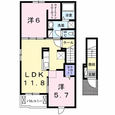 ウエストヒル 201【管理NO：1-024146601-02010】 ★家具家電は申し込み後に搬入します★ ★2026年10月下旬入居可能★の外観画像