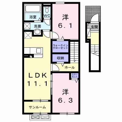 ＬＵＸＯＲ　Ｇ　Ⅰ 203【管理NO：1-027121401-02030】 ★家具家電は申し込み後に搬入します★の外観画像