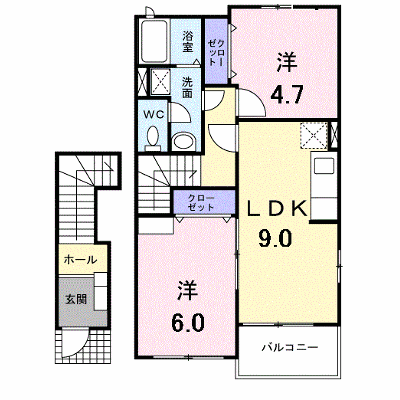 ボヌール　ジョイ 202【管理NO：1-014463501-02020】 ★家具家電は申し込み後に搬入します★ ★2026年09月中旬入居可能★の外観画像