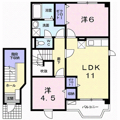 クレールみゆき 205【管理NO：1-011468001-02040】 ★家具家電は申し込み後に搬入します★ ★2026年09月中旬入居可能★の外観画像