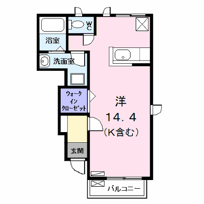 ラフィネ幸 103【管理NO：1-011653901-01030】 ★家具家電は申し込み後に搬入します★ ★2026年09月上旬入居可能★の外観画像