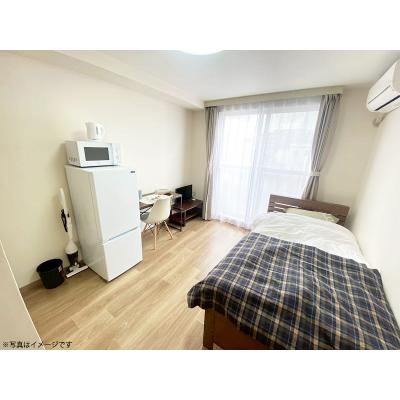 ユニオンマンスリー横浜・白楽５　309　1R・シングル☆◆インターネット固定回線（有線）無料の部屋◆【禁煙ルーム】安心の宅配ボックス＆モニター付きインターフォン完備！デスク・チェアのあるお部屋の外観画像
