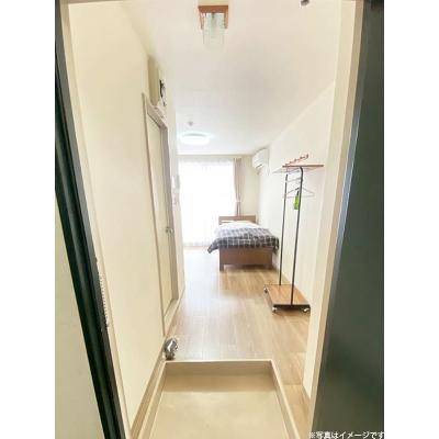ユニオンマンスリー横浜・白楽５　309　1R・シングル☆◆インターネット固定回線（有線）無料の部屋◆【禁煙ルーム】安心の宅配ボックス＆モニター付きインターフォン完備！デスク・チェアのあるお部屋の物件写真5