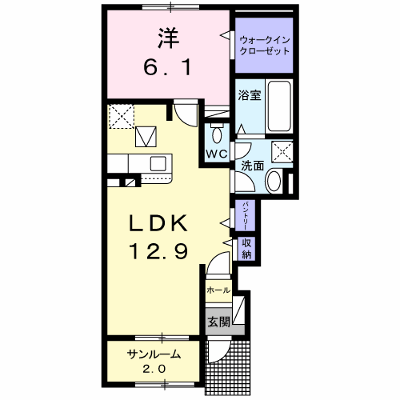 ハル 103【管理NO：1-025137801-01030】 ★家具家電は申し込み後に搬入します★ ★2026年10月中旬入居可能★の外観画像