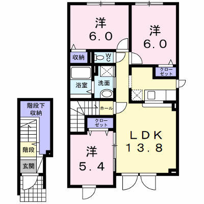 ＢＥＬＬＥ　ＭＡＩＳＯＮ 203【管理NO：1-017980901-02030】 ★家具家電は申し込み後に搬入します★ ★2026年09月中旬入居可能★の外観画像