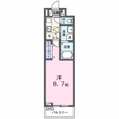 ヒカルサ西所沢ノース 102【管理NO：1-028617001-01020】 ★家具家電は申し込み後に搬入します★ ★2026年11月下旬入居可能★の外観画像