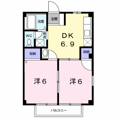 アクティブＹ 101【管理NO：1-004208001-01010】 ★家具家電は申し込み後に搬入します★ ★2026年09月中旬入居可能★の外観画像