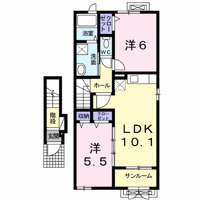 グレイス・ラッフィナート 203【管理NO：1-023492601-02030】 ★家具家電は申し込み後に搬入します★ ★2026年11月中旬入居可能★の外観画像