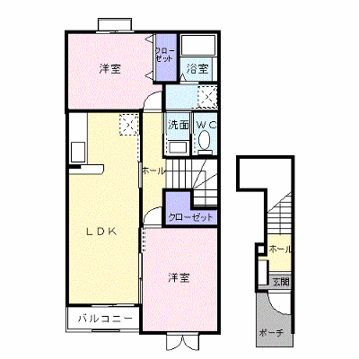 フォルトーナⅠ 201【管理NO：1-013067001-02010】 ★家具家電は申し込み後に搬入します★ ★2026年09月中旬入居可能★の外観画像
