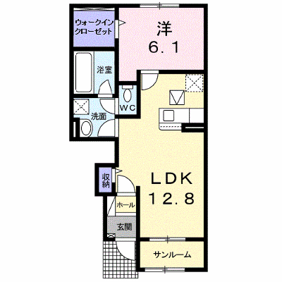 ハウオリ　Ⅰ 103【管理NO：1-026106801-01030】 ★家具家電は申し込み後に搬入します★ ★2026年09月下旬入居可能★の外観画像