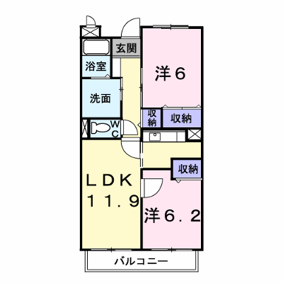 ファインロイテ 304【管理NO：1-012156601-03040】 ★家具家電は申し込み後に搬入します★の外観画像