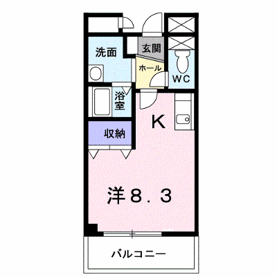セルフィール　ＡＫＡＹＡＭＡ 102【管理NO：1-011433601-01020】 ★家具家電は申し込み後に搬入します★ ★2026年09月中旬入居可能★の外観画像