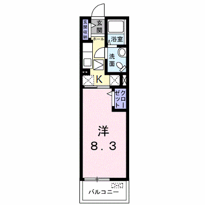 ヴィラドムス 102【管理NO：1-021739501-01020】 ★家具家電は申し込み後に搬入します★ ★2026年09月中旬入居可能★の外観画像