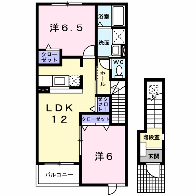 パークサイド　ルナ　Ｂ 203【管理NO：1-014241902-02030】 ★家具家電は申し込み後に搬入します★ ★2026年10月上旬入居可能★の外観画像