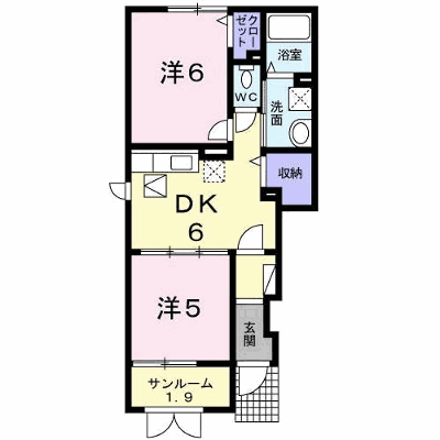 シャルム大郷町Ａ 101【管理NO：1-016658401-01010】 ★家具家電は申し込み後に搬入します★ ★2026年11月中旬入居可能★の外観画像