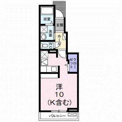 タッセル 104【管理NO：1-020135001-01040】 ★家具家電は申し込み後に搬入します★の外観画像