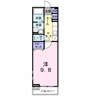 アヴァロン 203【管理NO：1-015737301-02030】 ★家具家電は申し込み後に搬入します★ ★2026年10月中旬入居可能★の外観画像