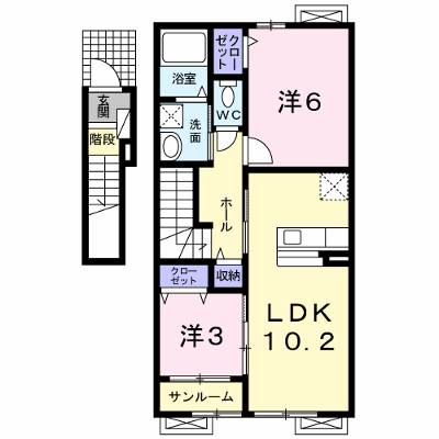 ベル・ルミエール・Ｍ 202【管理NO：1-018853401-02020】 ★家具家電は申し込み後に搬入します★ ★2026年09月下旬入居可能★の外観画像